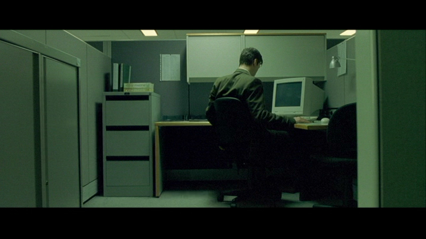 neo's desk from the matrix